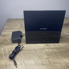 NETGEAR AC1600 Wifi Cable Modem Router C6250 - Black C6250-100NAS 