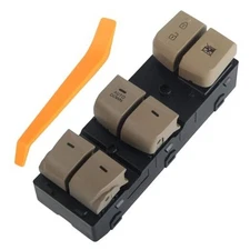 93570-3X040YDA Master Power Window Switch Compatible with AUTO DOWN Beige
