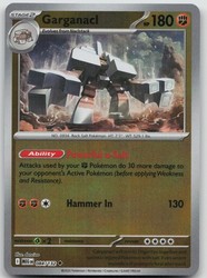Garganacl 084/132 Mega Evolution Reverse Holo Uncommon Pokémon Card