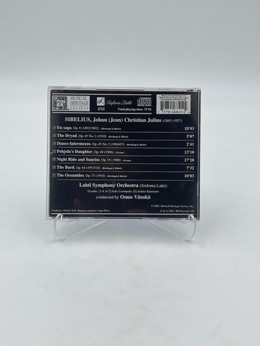 Sibelius: Tone Poems by Lahti Symphony Orchestra (CD, 2002 BIS) Osmo Vanska - Picture 2 of 4