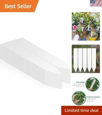 100Pcs 4 Inch Plant Labels,Plastic Waterproof Nursery Stake Tags,Pot Marker for