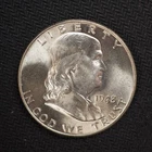 1948 *P* Franklin SILVER Half Dollar *UNC * - FREE SHIP! C2664