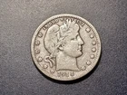 Fine 1914-D Barber Quarter