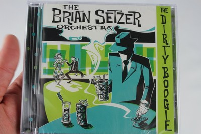 THE BRIAN SETZER ORCHESTRA THE DIRTY BOOGIE CD SEALED SWING REVIVAL *QUICK SHIP*