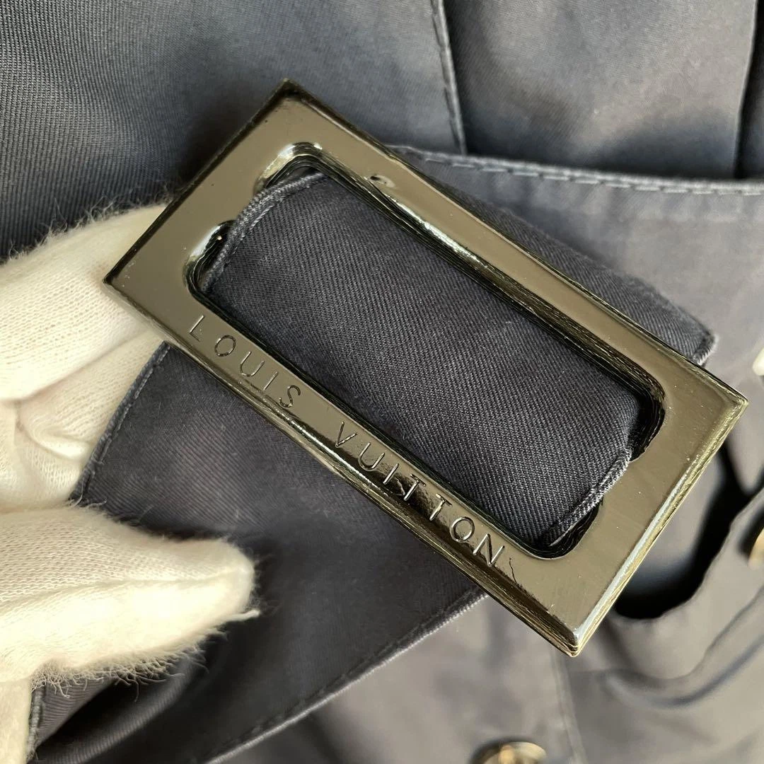 LOUIS VUITTON（LV） Louis Vuitton Trench Cappotto Navy 38