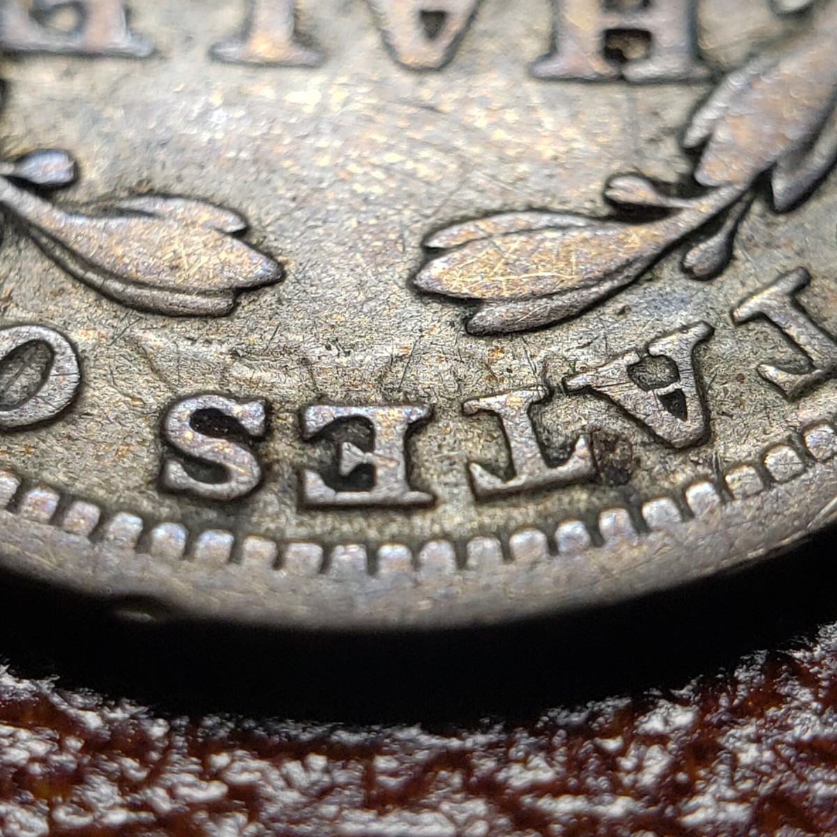 1854 Arrows H10c Seated Liberty Half Dime Mint Error Die Clash