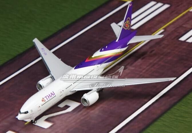 1:400 Phoenix THAI BOEING 777-200ER Passenger Airplane Diecast