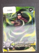 HR 3D Hashirama Senju Naruto Trading Card Anime CCG TCG