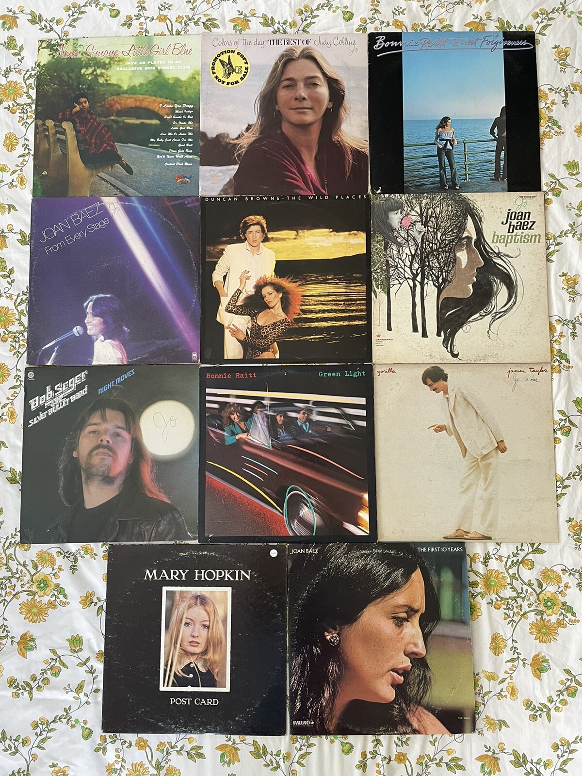 Vintage Vinyl Records lot SIGNED RECORD-image