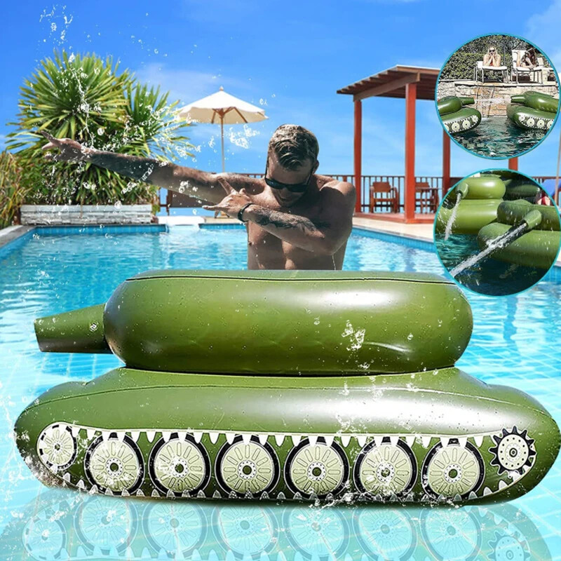 Swimming pool Strong Buoyancy Inflatable Water Toys Inflatable Tank ...