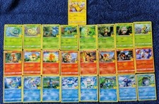 2021 McDonald  s Pokemon 25th Anniversary Card Complete NON HOLO Set In Hand 