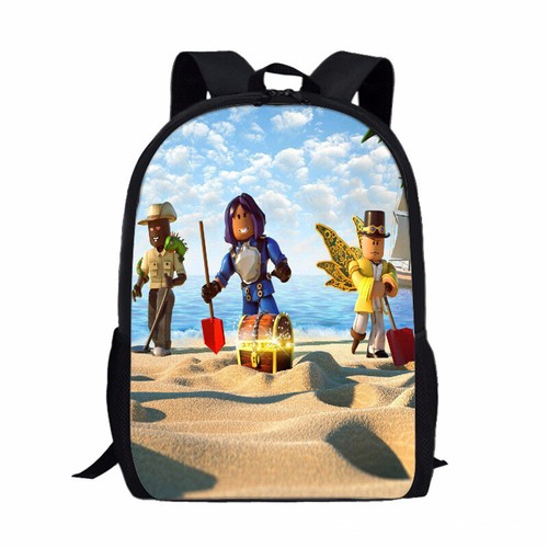 Robolx Cartoon Rucksack 17 Zoll Anime niedlicher Rucksack für Jungen Mädchen Schule Reisen - Bild 12 von 15