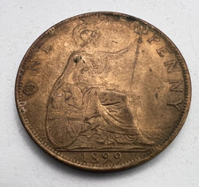 1899 Queen Victoria Penny High Grade With some lustre Ref pp1