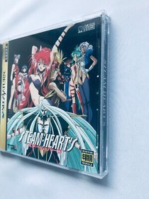 STEAM-HEARTS Sega Saturn w/Spine Card,Postcard STEAM HEARTS