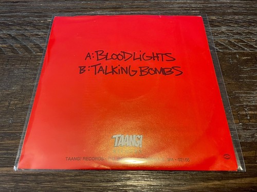 The Freeze "Bloodlights" 7” (Vinyl, Taang Records) *Damaged Sleeves* - Imagen 2 de 2