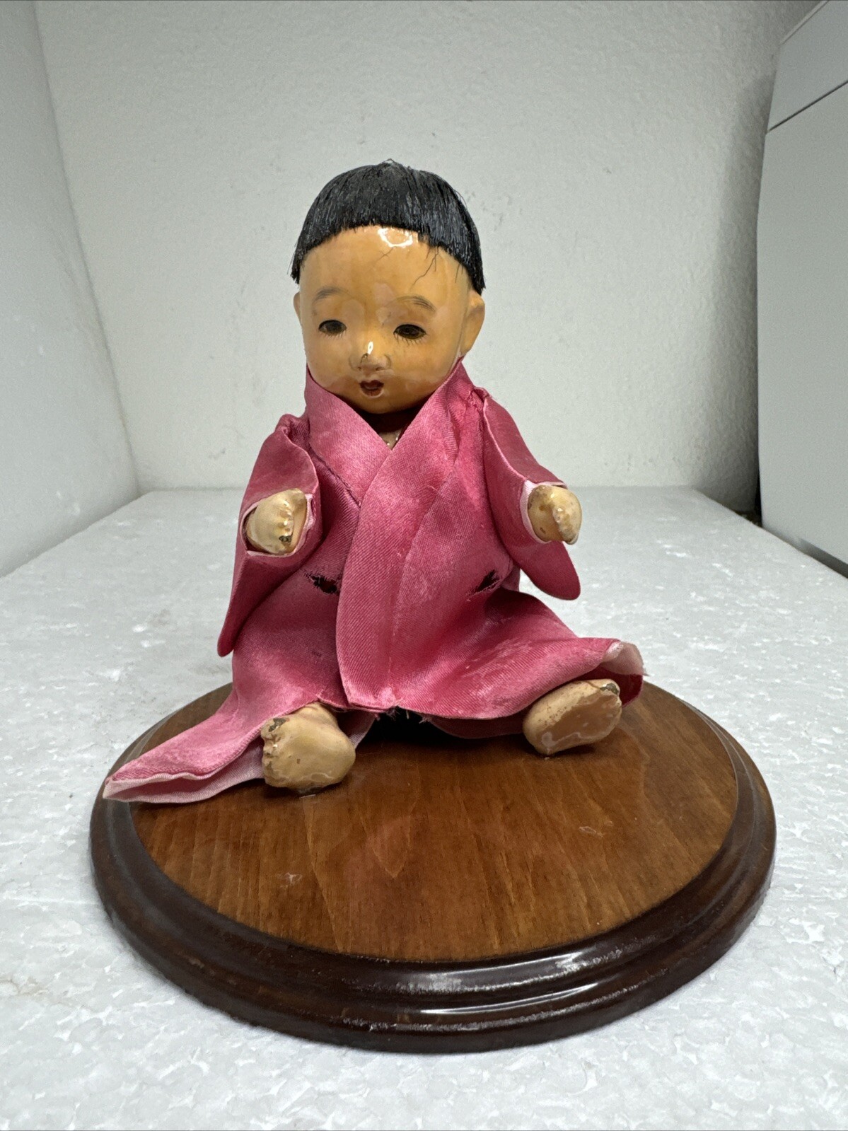 Vintage Handmade Japanese Occupation Doll Tokyo 6&rdquo;