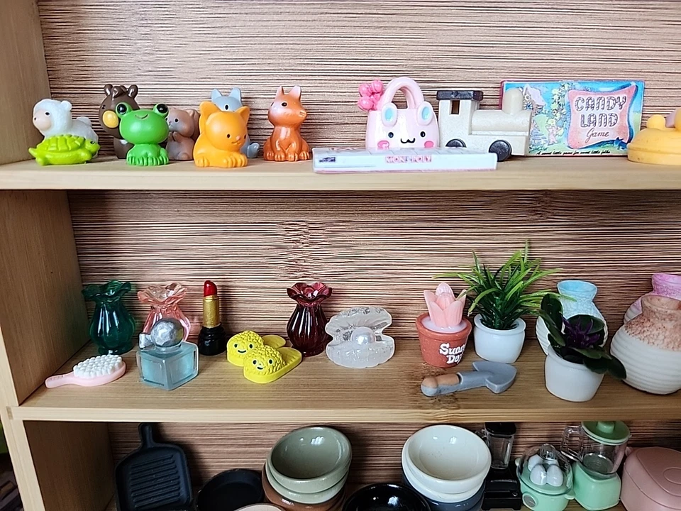 微型娃娃屋爱好者盲袋! 每批 40 件/套! 阅读! — 第 4/4 张图片