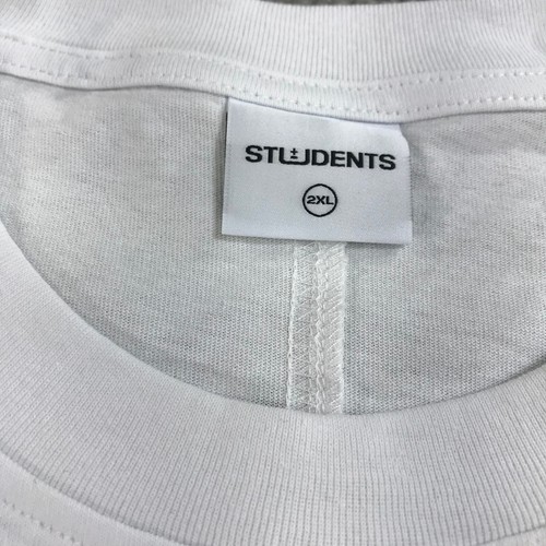 Students Golf Shirt Mens 2XL XXL White Orange Long Sleevee Golfer Golf Die b45 - 第 5/12 張圖片