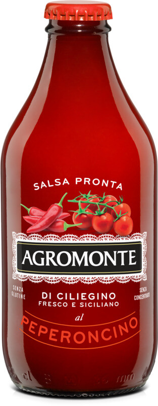 Tomatensauce Cherry-Tomate IN Sizilien Passata Salsa Pronta Chili Agromonte