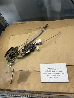 Toyota Hilux Surf Mk5 1992 2.4D - N/S Front Door Lock & Handle 69751-89106