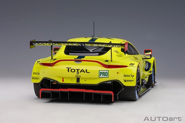 1/18 Aston Martin Vantage GTE #95 Le Mans Pro Yellow Model Car BY