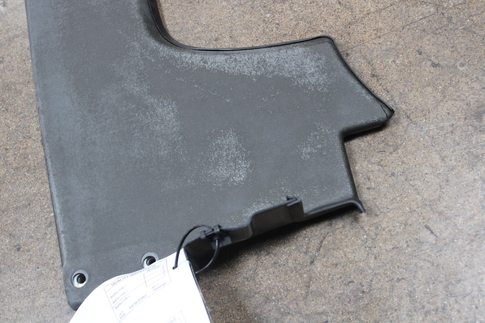 Lamborghini Gallardo, Engine Bay Panel, Back Wall, Dmg, Used, P/N 07L103927B