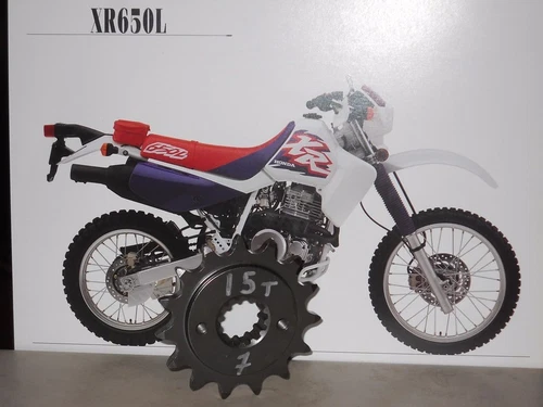 Honda XR650L  FRITZCO 15T MAXIMUM SPLINE CONTACT DOUBLE LIFE FRONT SPROCKET