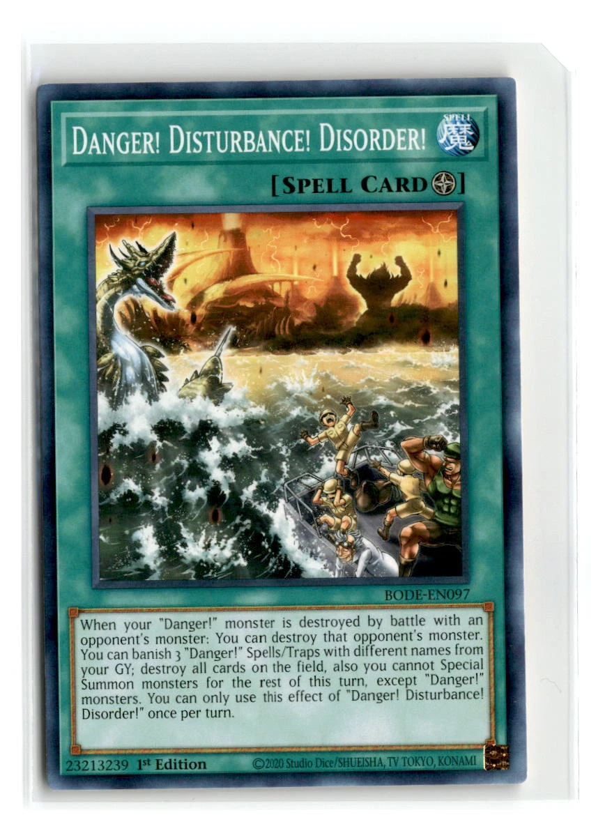 Danger! Disturbance! Disorder! BODE-EN097 Burst of Destiny for