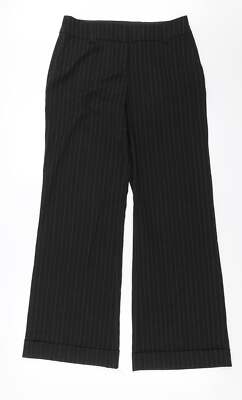 Vero Moda Damenhose schwarz Polyestermischung Größe 10 L31 in