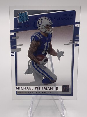 Michael Pittman Jr. 2020 Panini Chronicles Clearly Donruss #RR-MP Rated Rookie