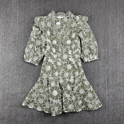 Sandro Audrey Floral Embroidered Cotton 