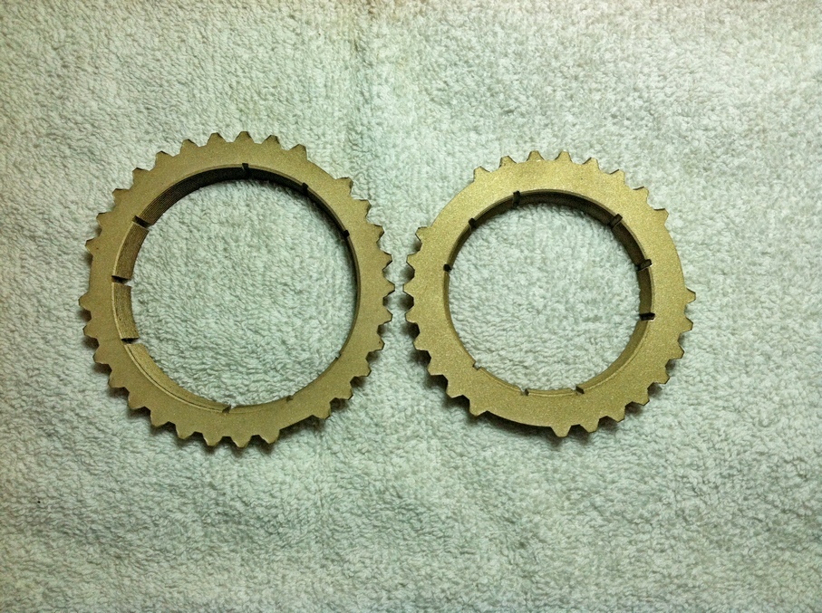 ZF S5-17 late synchro rings- Maserati 3500GT, Sebring I, early Mistral