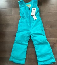 Boulder Gear Girls Bally Bib Blue Jewel Size 5 New With Tags Snow Pants