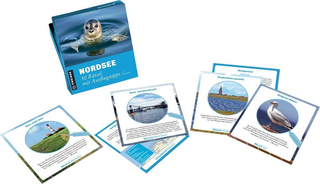 Thumbnail - Nordsee - 50 Rätsel Mit Ausflugstipps | Sonja Klein | 2022 | Deutsch