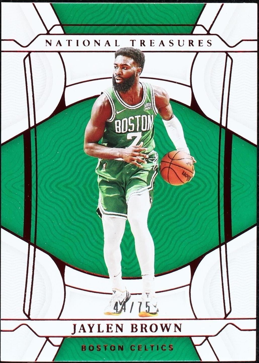 2021-22 Panini National Treasures - Jaylen Brown #70 for sale | eBay