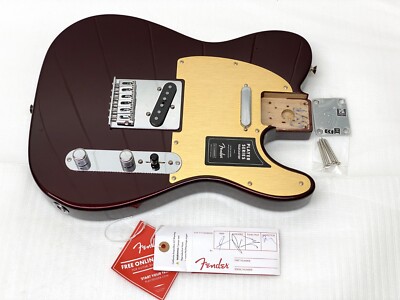 LIMITED EDITION OXBLOOD Fender Player Tele FULL THICKNESS LOADED