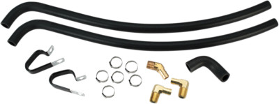 S & S Cycle Crankcase Oil Line Kit for Super Stock T2 Crankcases 310-0435