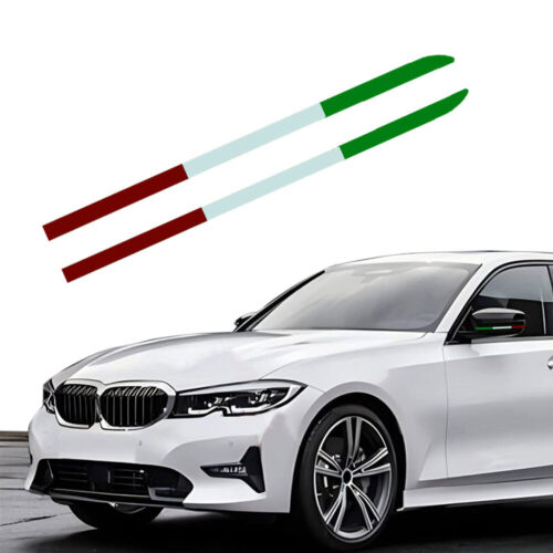 2x Universal Reflective Sticker Car Rearview Mirror Strip Decals Car Accessories - Picture 6 of 12