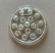 5" Clear Glass Flower Frog - 16 Holes Floral Arrangement Free USA Shipping