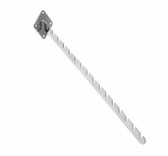 16 Notch Sloping Arm For Wall Fix Garment Hanging Display Arm
