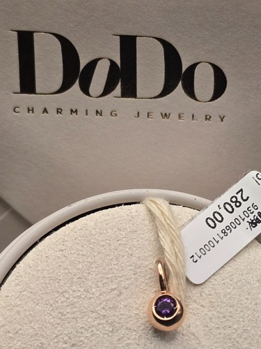 Dodo Pomellato Anhänger Charm´s in 375 er Gold DMB4000 Amethyst Neu OVP280€-40%