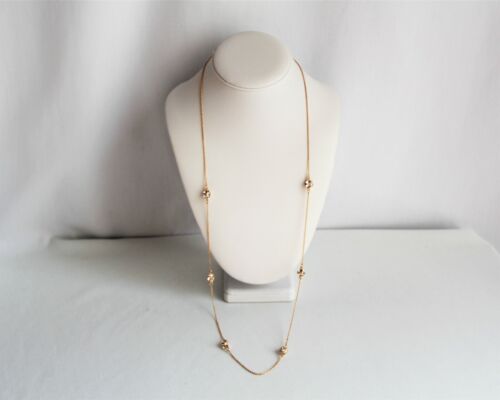 Kate Spade Gold Chain and Crystal Station “Lady Marmalade Scatter Necklace
