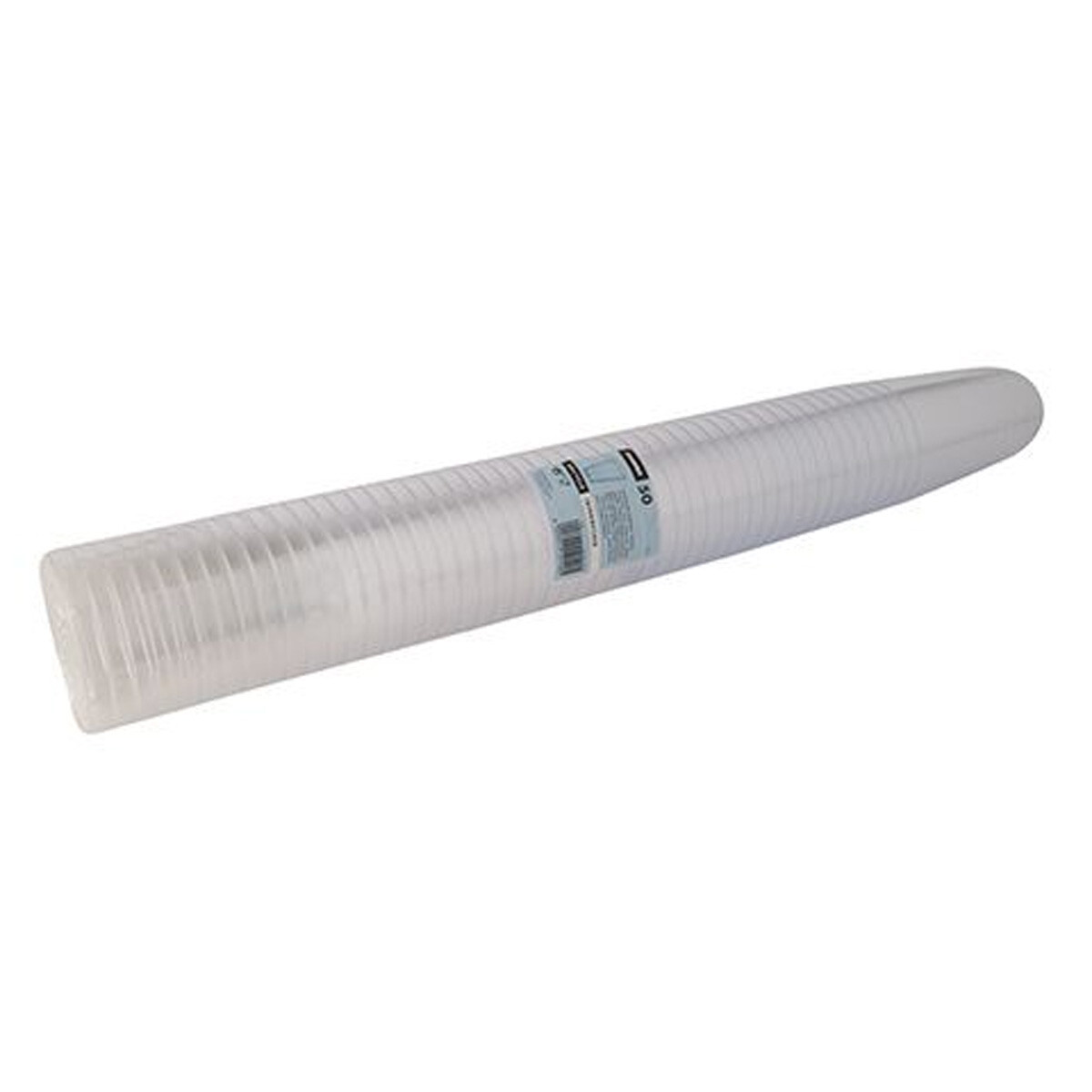 Papstar Desechable Vaso Plástico De Poliestirol Transparente 300 ML 50 Pieza