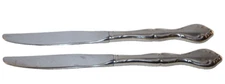 Oneida CANTATA Glossy Stainless Flatware  - Set of 2 DINNER KNIVES