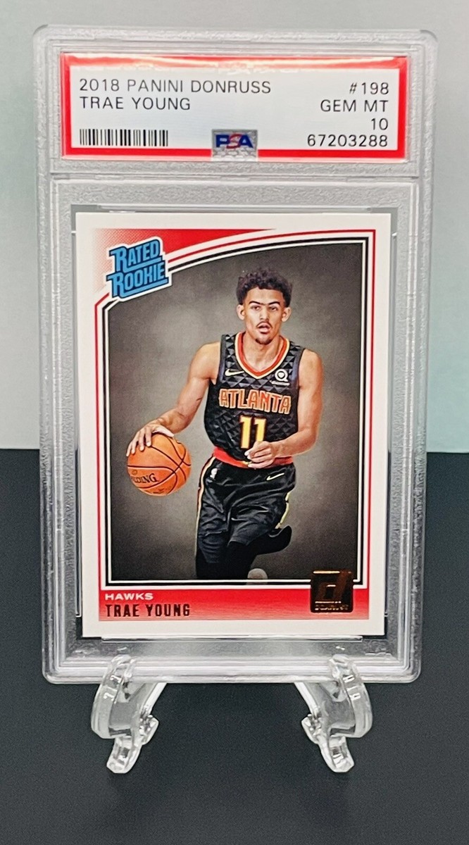 Trae Young Threads RC PSA 10 トレイヤング NBA 2018 Panini Donruss Trae Young Rookie PSA 10 | eBay