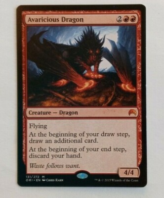 Avaricious Dragon Mythic Rare Magic Origins (MTG NM) | eBay
