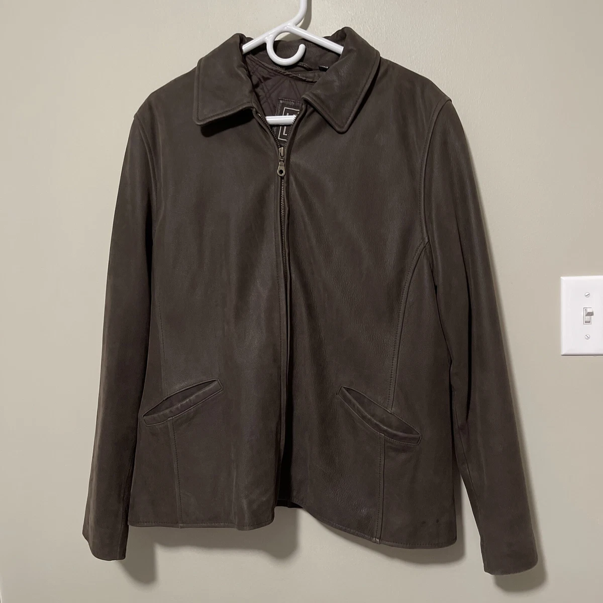 Leather limited brand clearance jacket