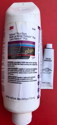 3M 03180 PLATINUM PLUS GLAZE 24oz. SANDS IN 15 MINUTES SELF LEVELING W/ HARDENER