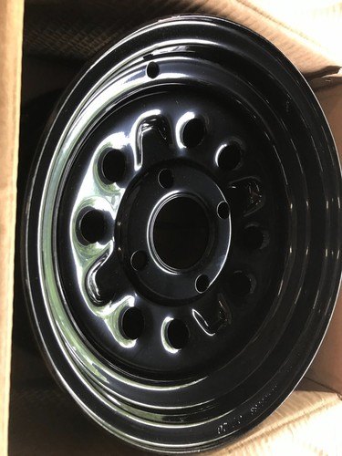 K2H Quadboss Steely Gloss Black Wheel 12x7 2+5 4/110 608489 NEW - Picture 4 of 8