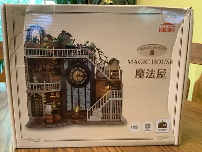 Harry Potter Magic House Dollhouse Miniature Set Do It Yourself - Cute Room Kit